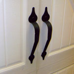 New Garage Door Hardware - Handles